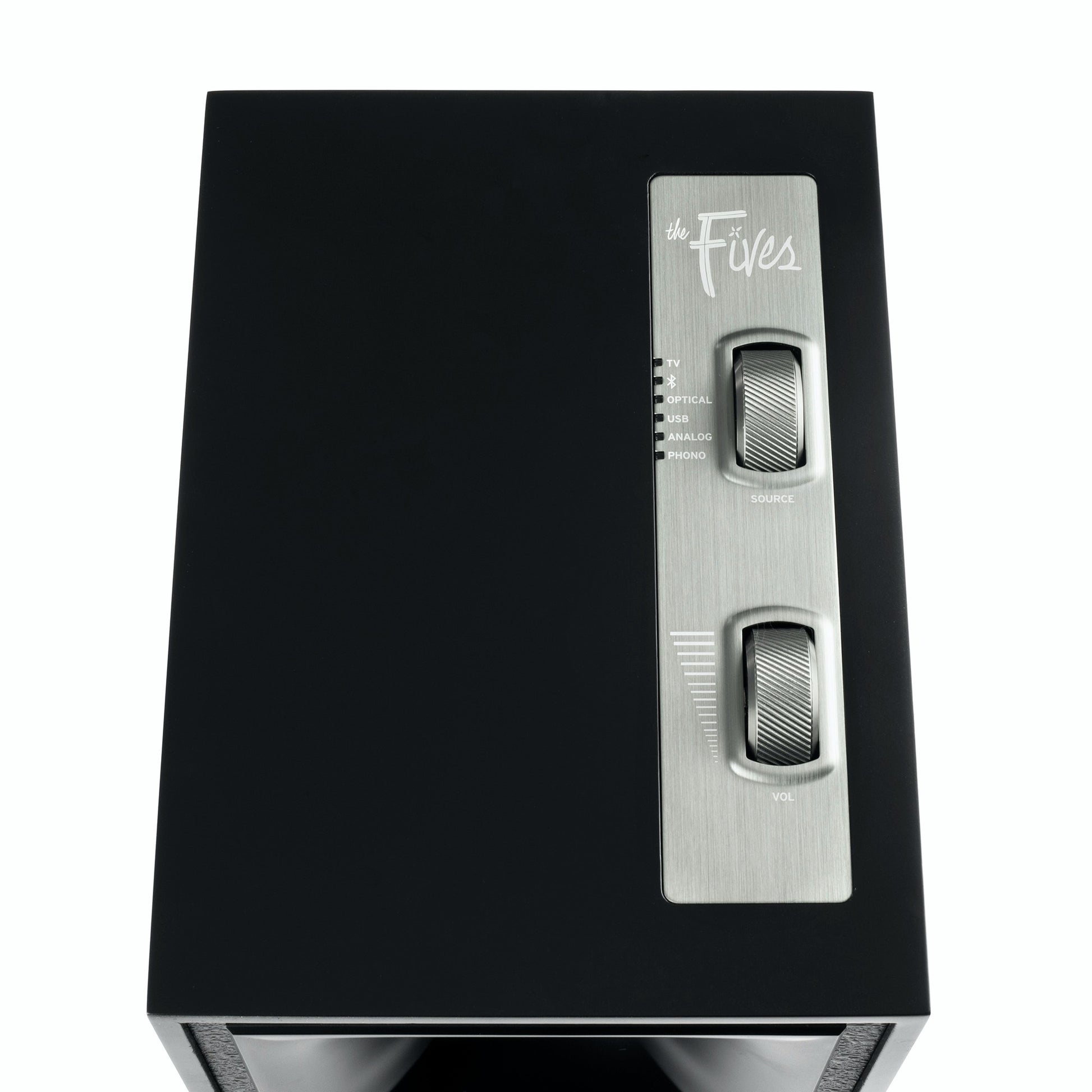 Product Image of the Klipsch The Fives Powered Bookshelf Speakers in Black