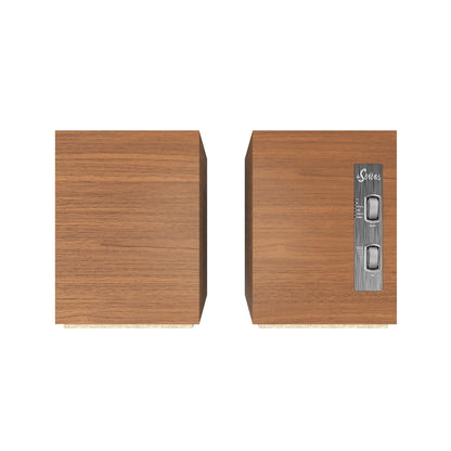 Product Image of the Klipsch The Sevens Powered Bookshelf Speakers in Walnut