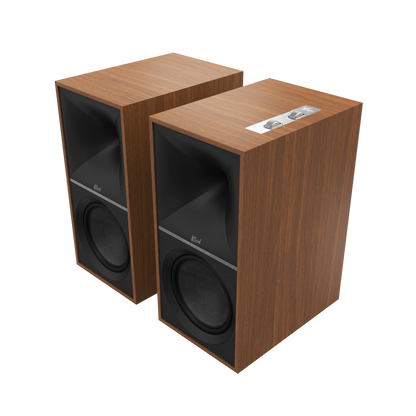 Product Image of the Klipsch The Nines Powered Bookshelf Speakers in Walnut