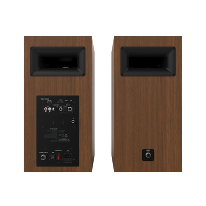 Product Image of the Klipsch The Nines Powered Bookshelf Speakers in Walnut