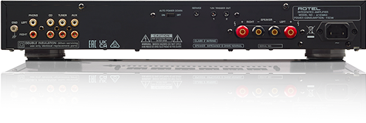 Product Image of the Rotel A10 MK2 Integrated Amplifier Rear Panel