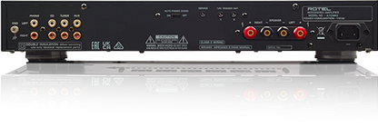 Product Image of the Rotel A10 MK2 Integrated Amplifier Rear Panel