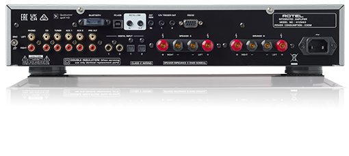 Product Image of the Rotel A12 MK2 Integrated Amplifier Rear Panel