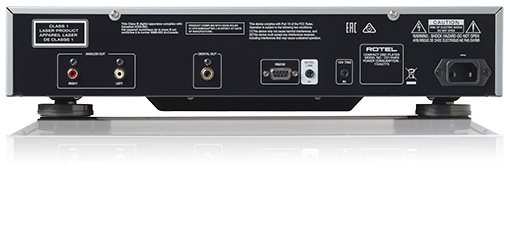 Product Image of the Rotel CD14 MK2 CD Player Rear Panel