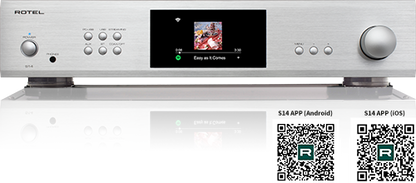 Product Image of the Rotel S14 Streaming Integrated Amplifier in Silver