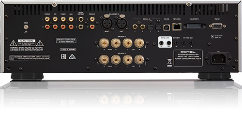 Product Image of the Rotel RA-1572 MK2 Integrated Amplifier Rear Panel