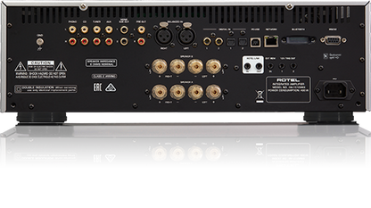 Product Image of the Rotel RA-1572 MK2 Integrated Amplifier Rear Panel