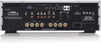 Product Image of the Rotel RA-1592 MK2 Integrated Amplifier Rear Panel