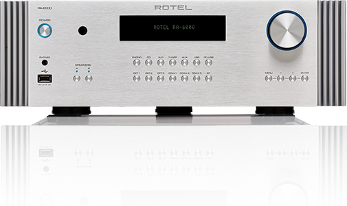 Product Image of the Rotel RA6000 Integrated Amplifier in Silver