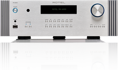 Product Image of the Rotel RA6000 Integrated Amplifier in Silver