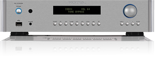 Product Image of the Rotel RC-1572 MK2 Pre-Amplifer in Silver