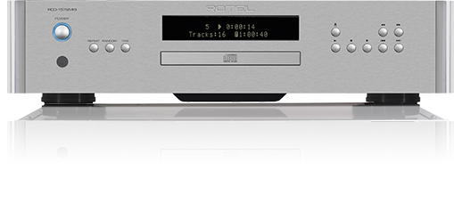 Product Image of the Rotel RCD1572 MK2 CD Player in Silver