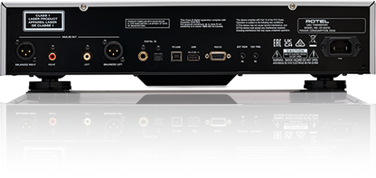 Product Image of the Rotel DT-6000 CD Player Rear Panel
