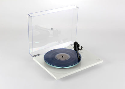 Product image of a Rega Planar 3 with ND3 Cartridge in White.