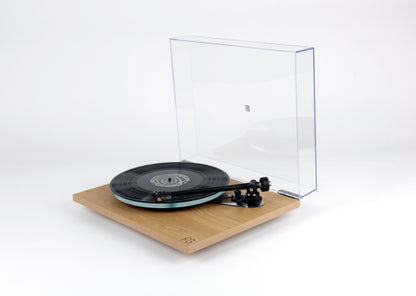 Product image of a Rega Planar 3 with ND3 Cartridge in Light Oak.