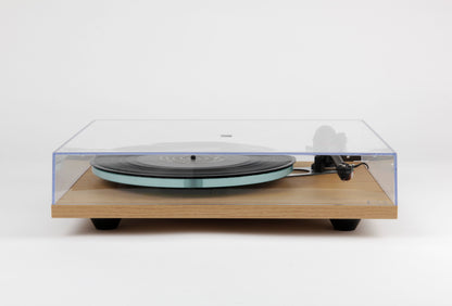 Product image of a Rega Planar 3 with ND3 Cartridge in Light Oak.