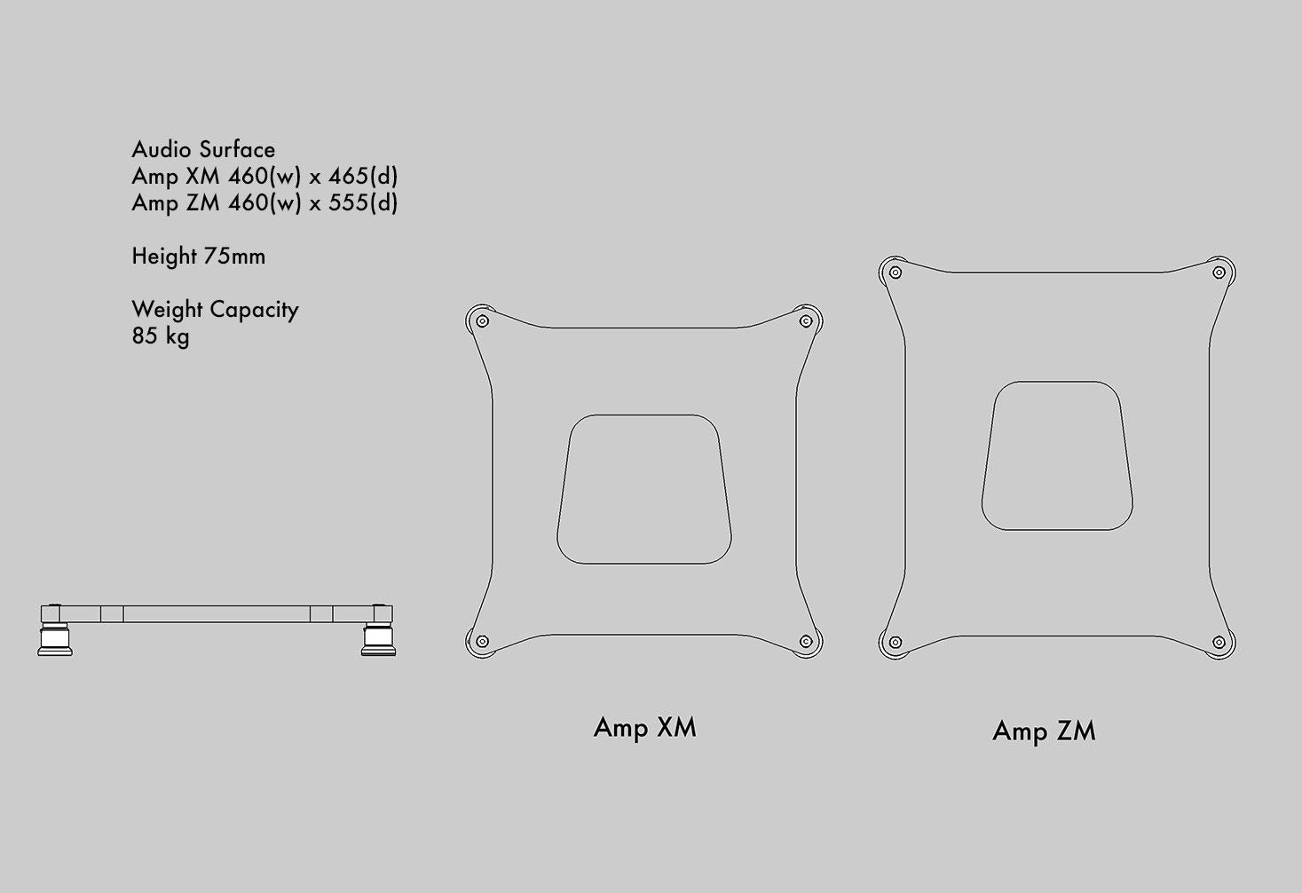 Diagram of Lateral Amp XM/ZM