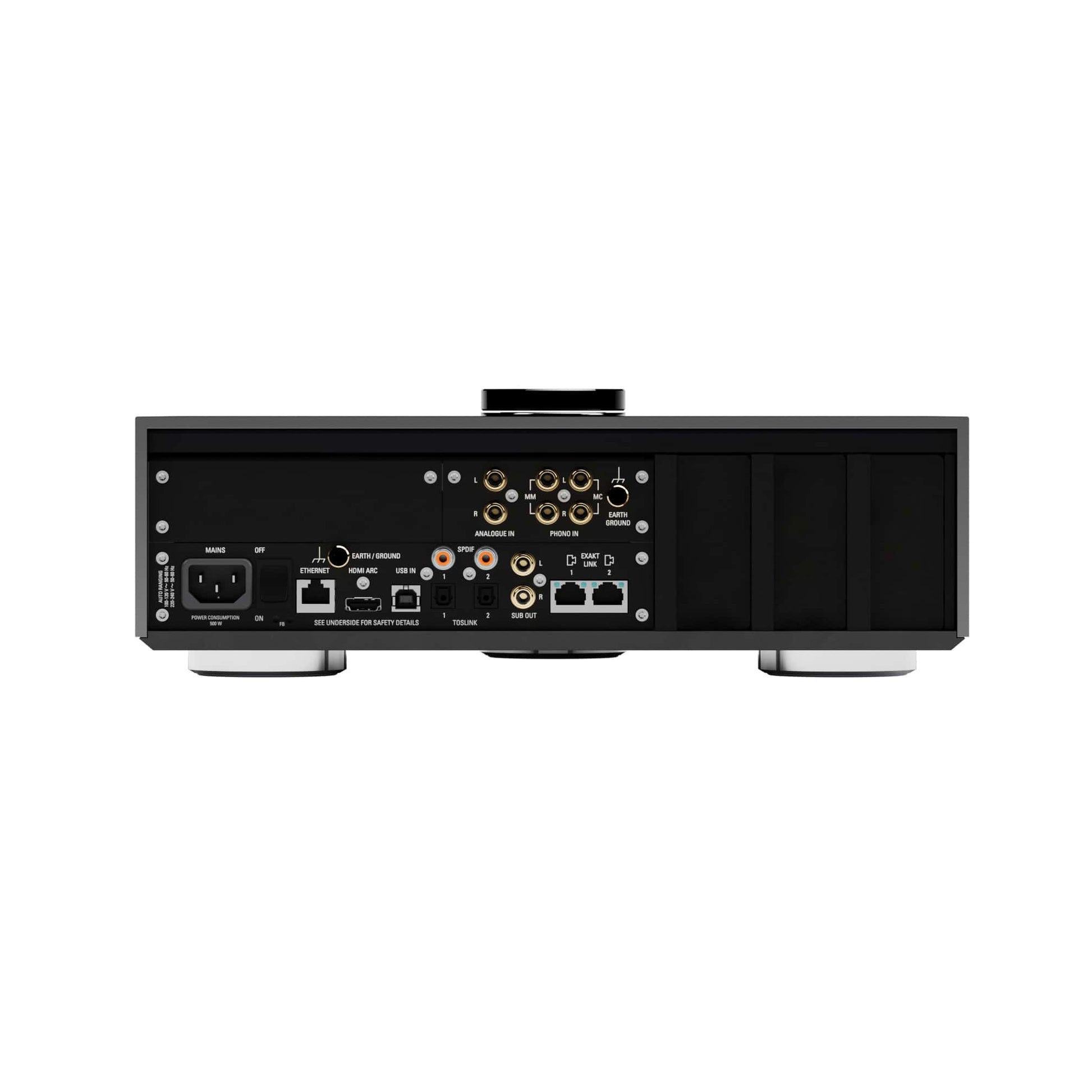 Product Image of the Linn Selekt DSM Classic Hub rear in Black