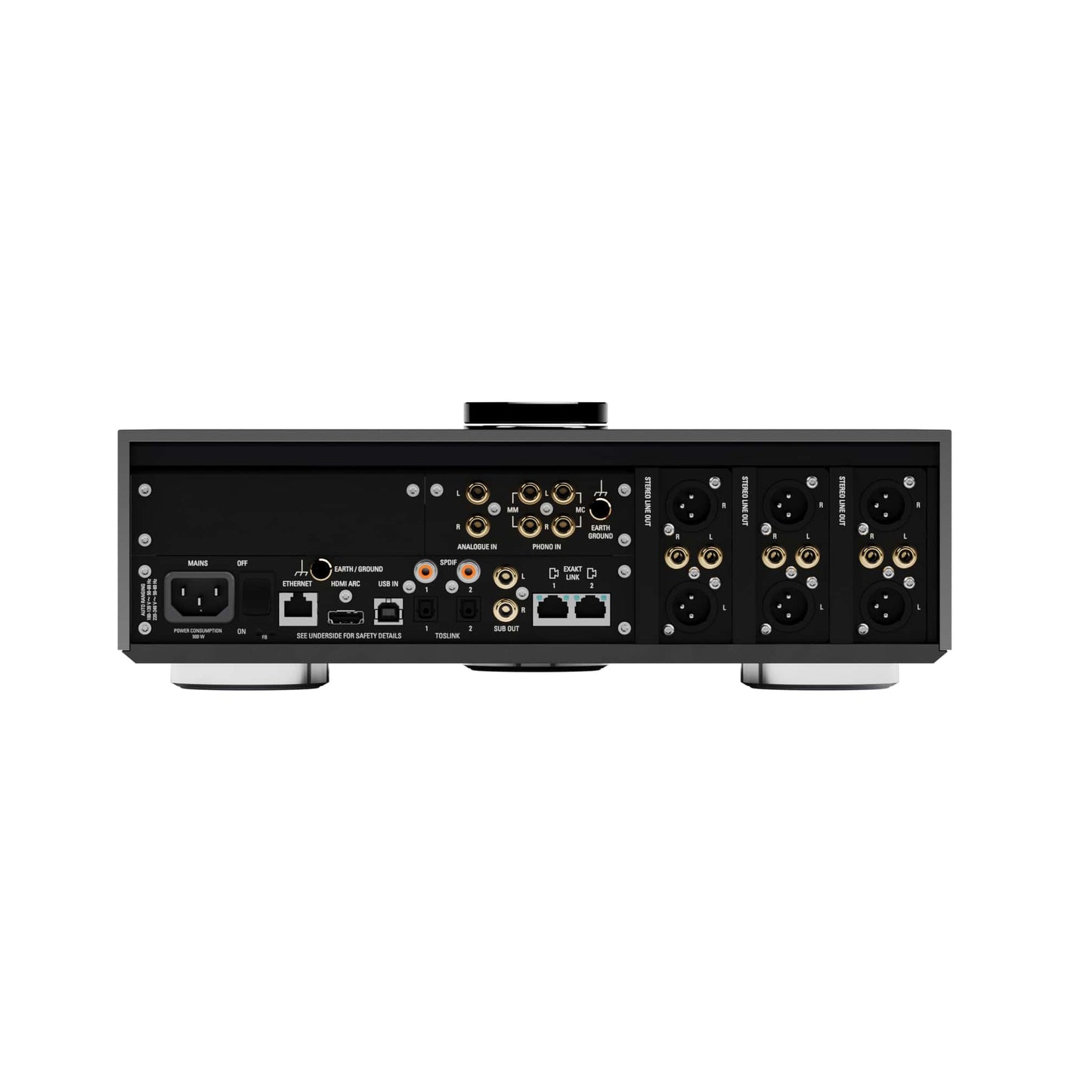 Product Image of the Linn Selekt DSM Classic Hub rear in Black