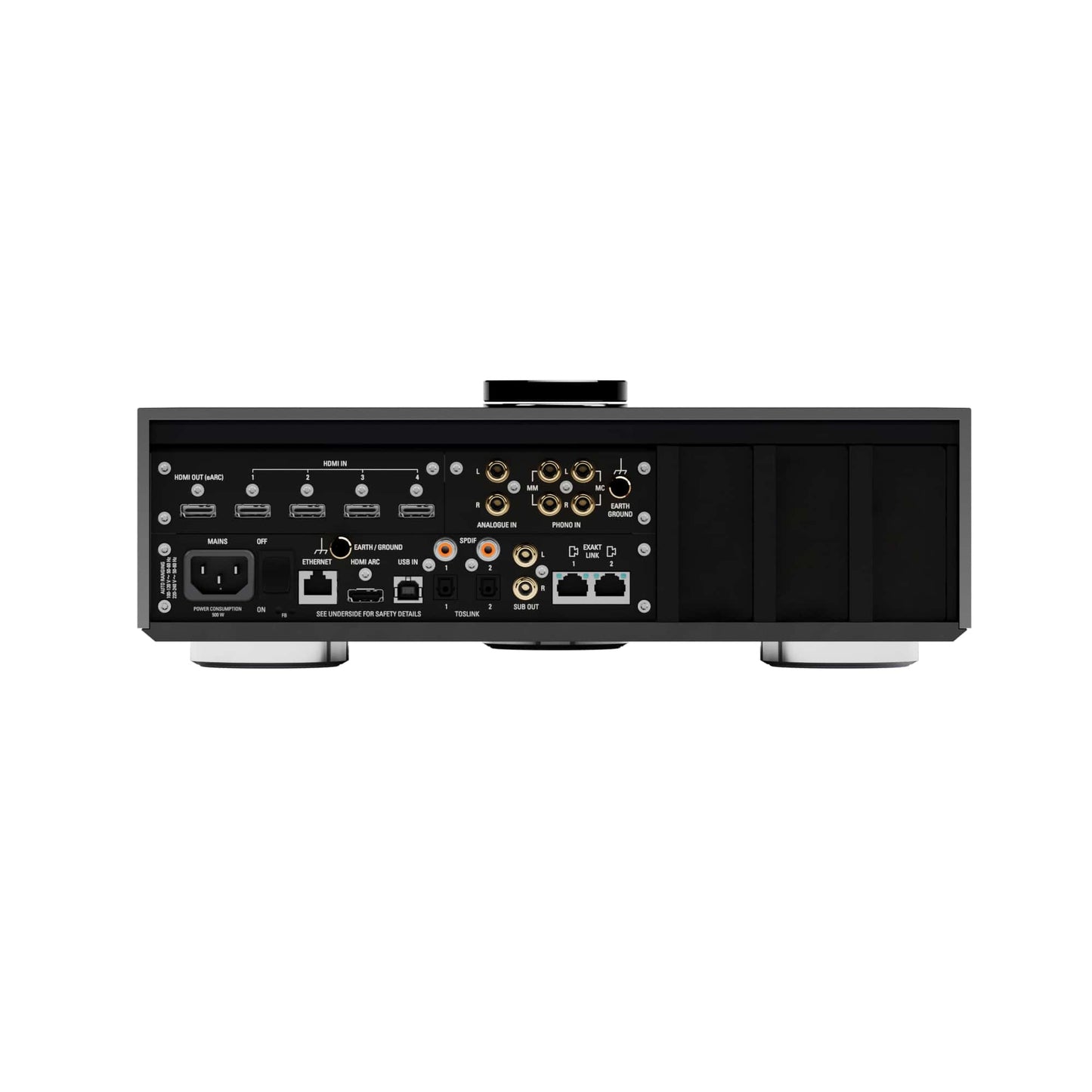 Product Image of the Linn Selekt DSM Classic Hub rear in Black
