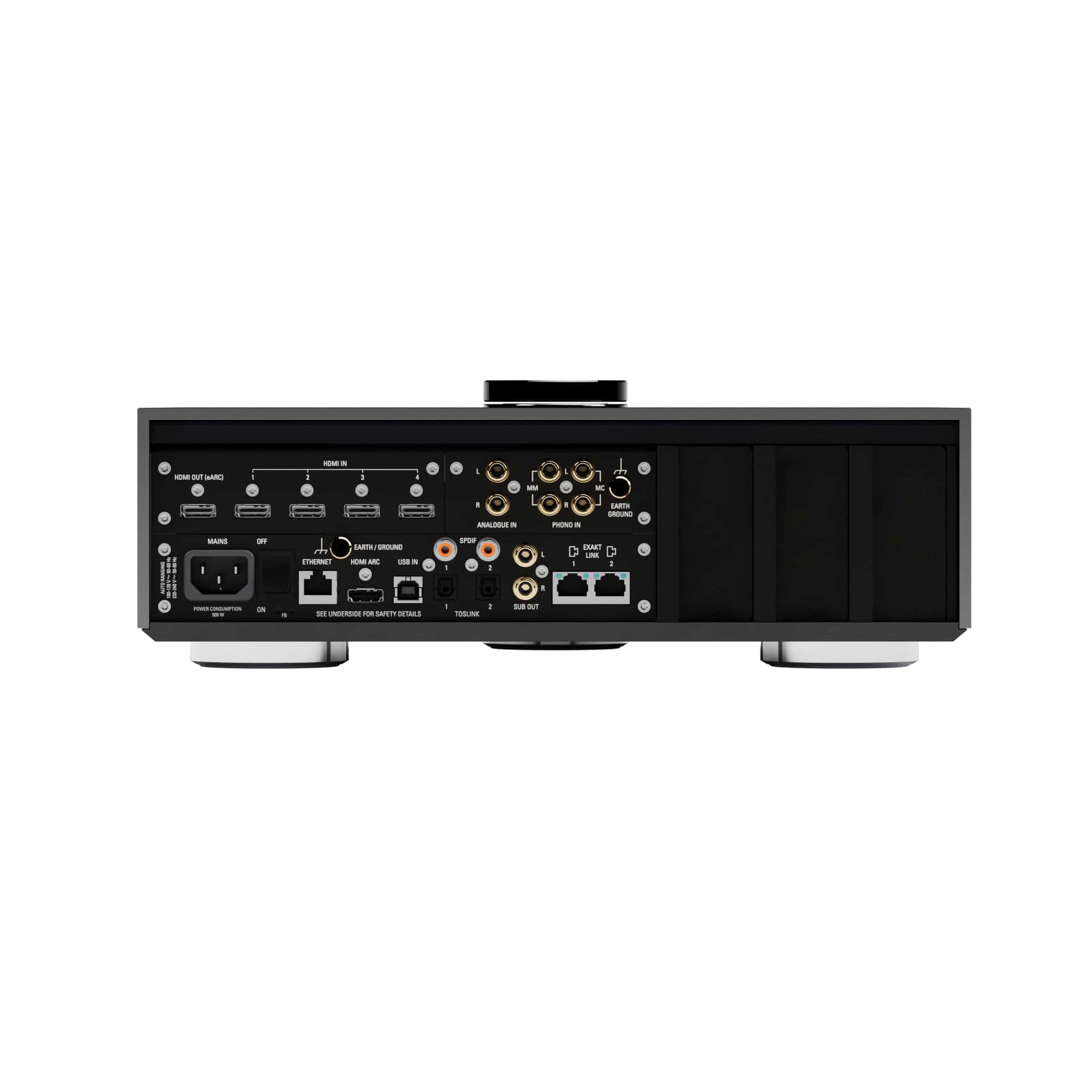 Product Image of the Linn Selekt DSM Classic Hub rear in Black