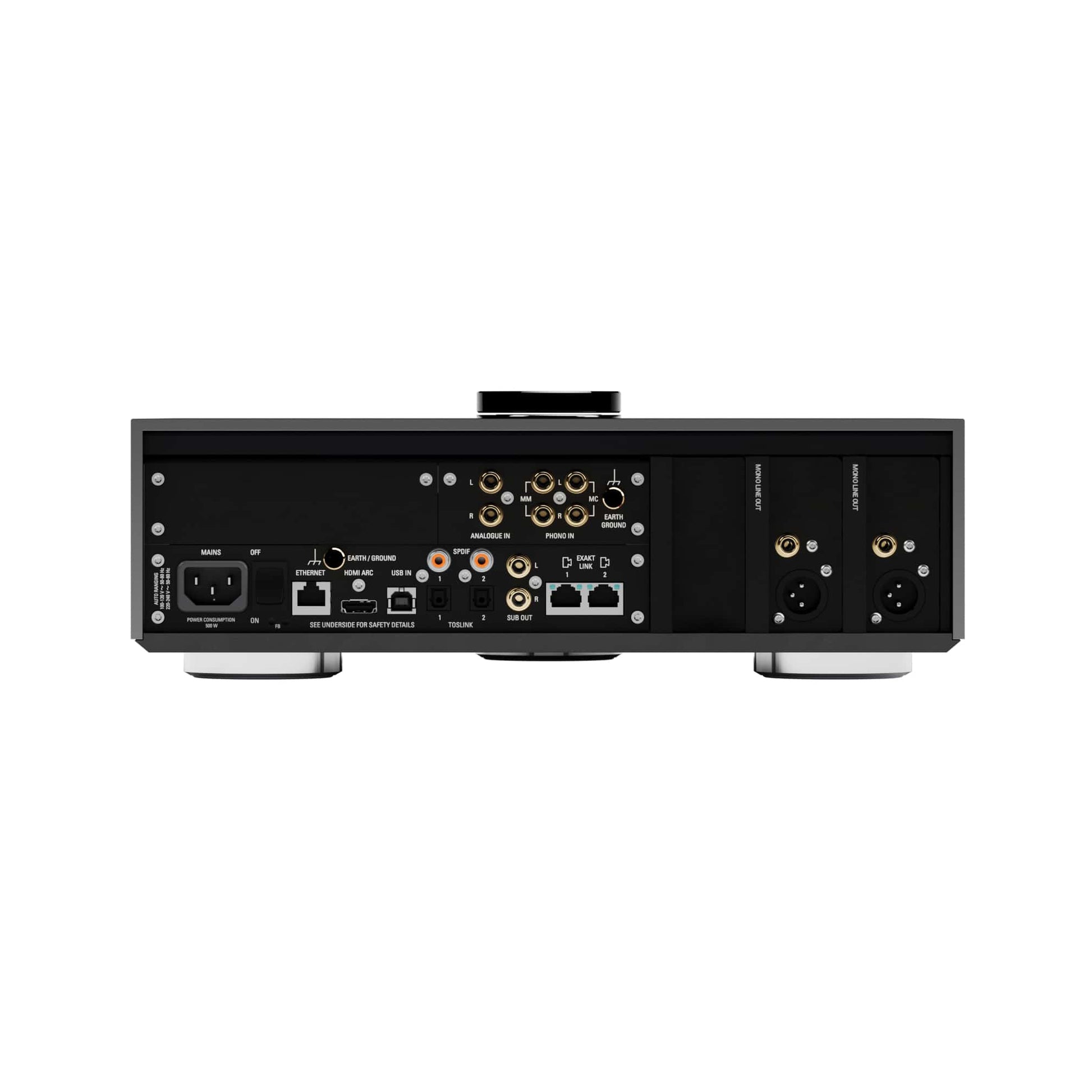Product Image of the Linn Selekt DSM Classic Hub rear in Black