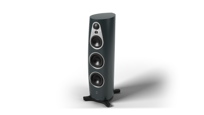 Product Image of the Linn 360 Speakers in Triton with Silver Trim