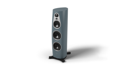 Product Image of the Linn 360 Speakers in Clyde Built with Silver Trim