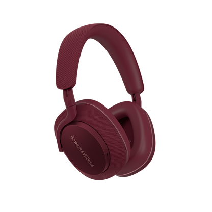 Product Image of the Bowers & Wilkins Px7 S2e wireless headphones in Ruby Red