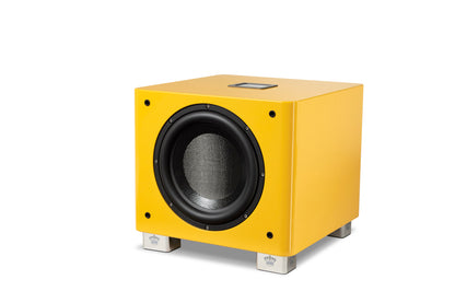 Product image of the REL T/9x Subwoofer in Le Mon Yellow