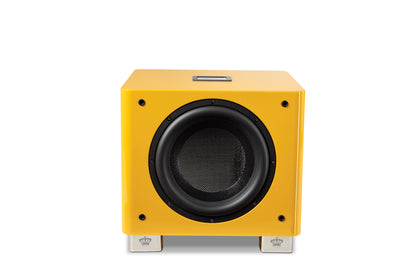 Product image of the REL T/9x Subwoofer in Le Mon Yellow