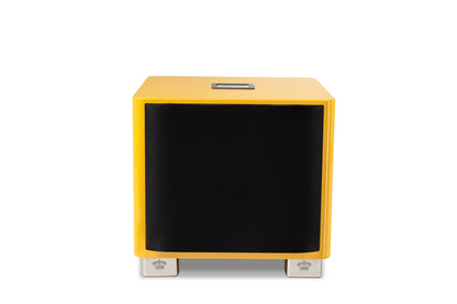 Product image of the REL T/9x Subwoofer in Le Mon Yellow