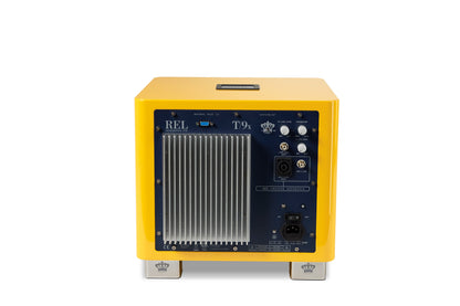 Product image of the REL T/9x Subwoofer in Le Mon Yellow