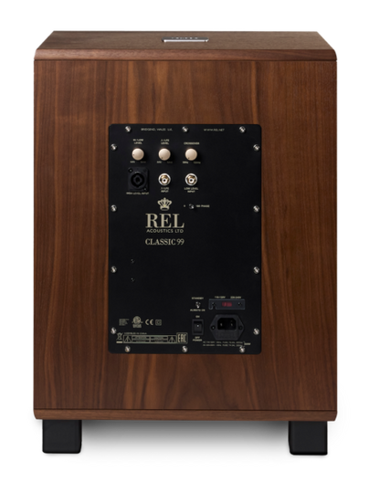 Product Image of the REL Classic 99 Subwoofer Rear Panel