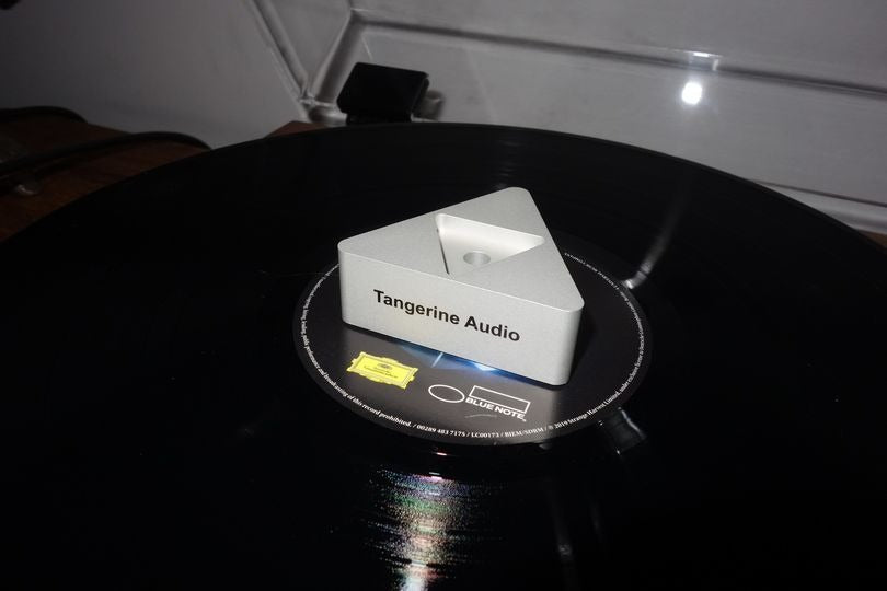 Product Image of the Tangerine Audio Evenstar Record Stabiliser in Silver