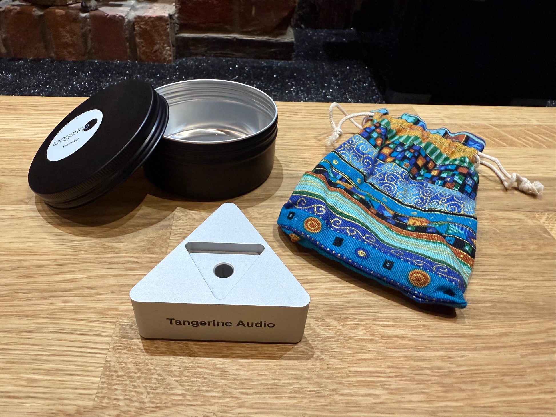Product Image of the Tangerine Audio Evenstar Record Stabiliser in Silver