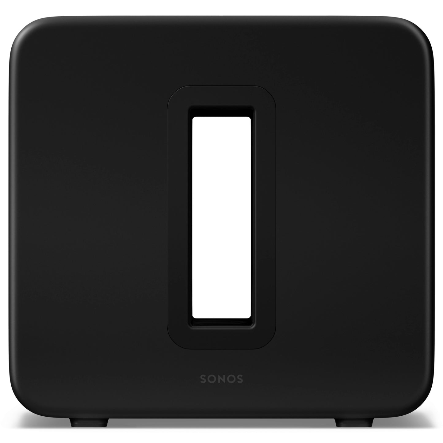 Product image of a Sonos Sub gen 4 in Black.
