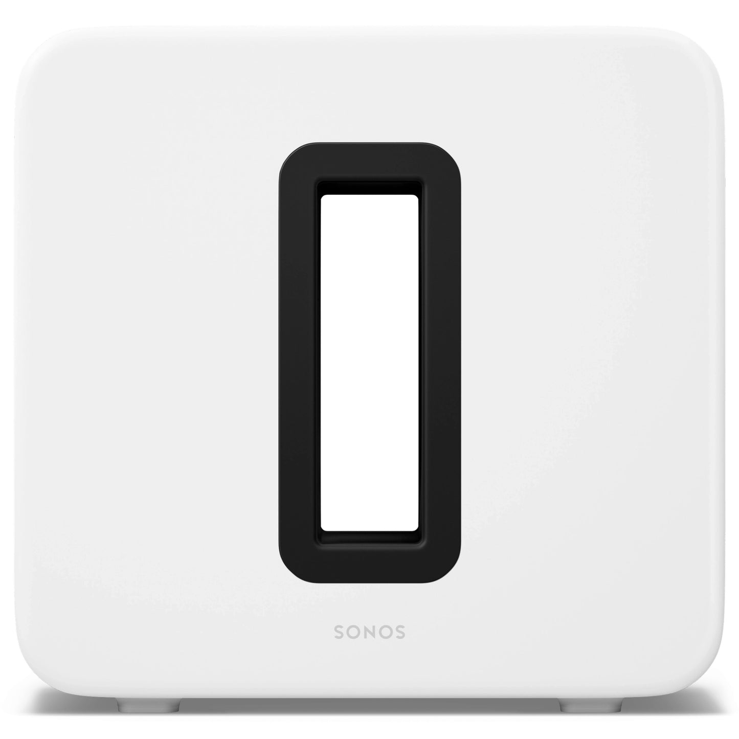 Product image of a Sonos Sub gen 4 in White.