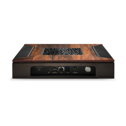 Product Image of the Roon Nucleus Titan Rear Panel with Wood Top Plate