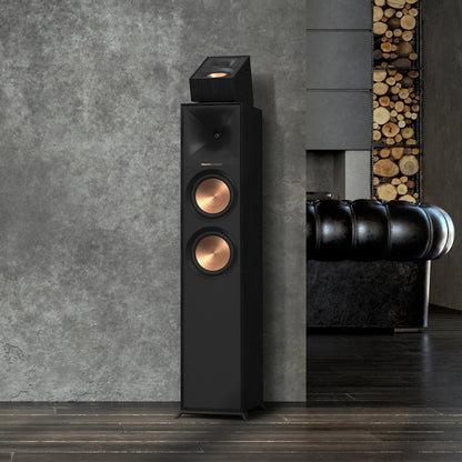 Lifestyle Image of the Klipsch R-40SA Dolby Atmos Speakers