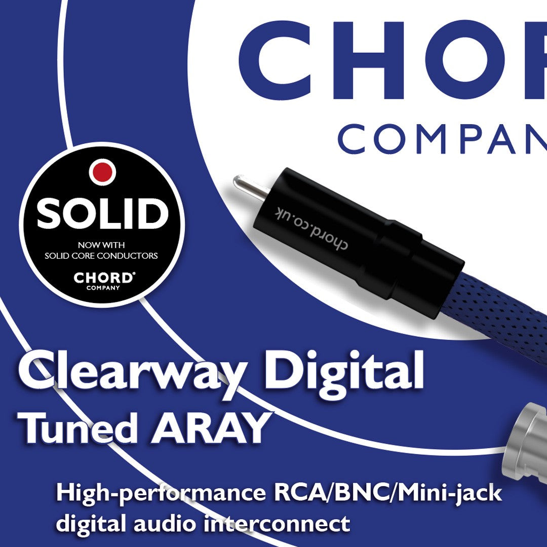 Product Image of the Chord Clearway Solid Coax Cable