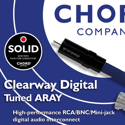 Product Image of the Chord Clearway Solid Coax Cable