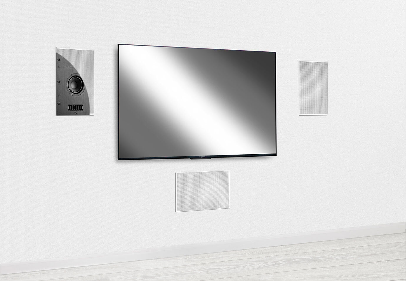 Product Image of the PMC ci45 In-Wall Speaker
