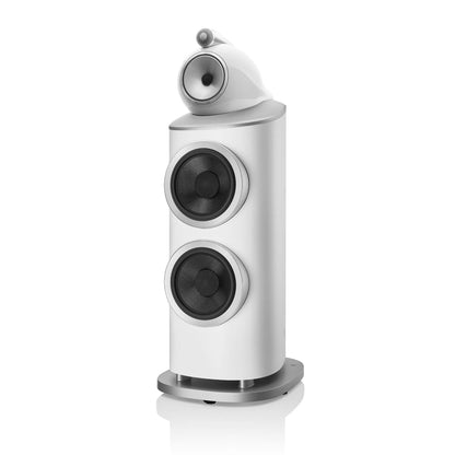Product Image of the Bowers & Wilkins 801 D4 Speakers in Satin White