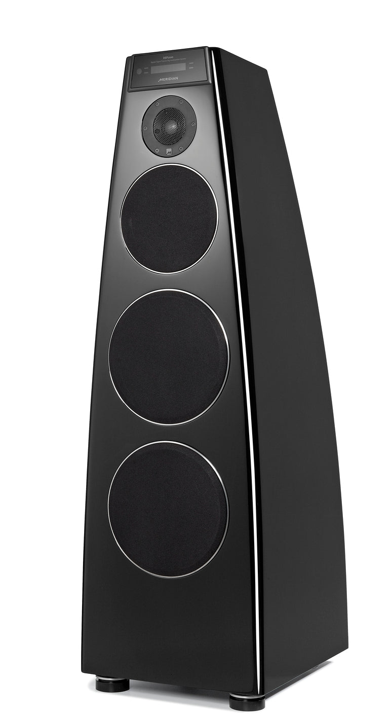 Product Image of the Meridian DSP7200SE Active Floorstanding Speakers in Gloss Black