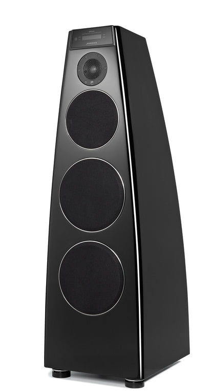 Product Image of the Meridian DSP7200SE Active Floorstanding Speakers in Gloss Black