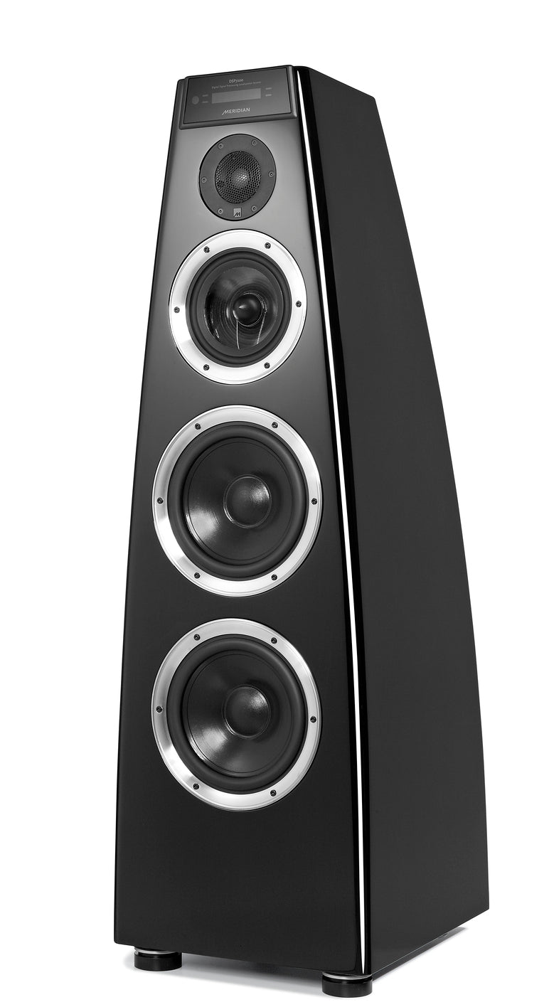Product Image of the Meridian DSP7200SE Active Floorstanding Speakers in Gloss Black