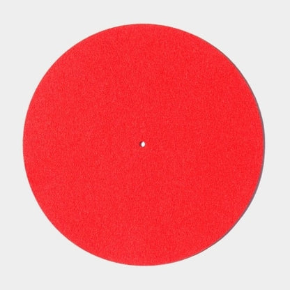 Product Image of the Rega Turntable Mat in Red