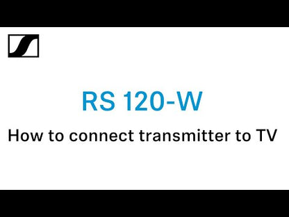 Sennheiser RS120-W On-Ear Wireless TV Headphones