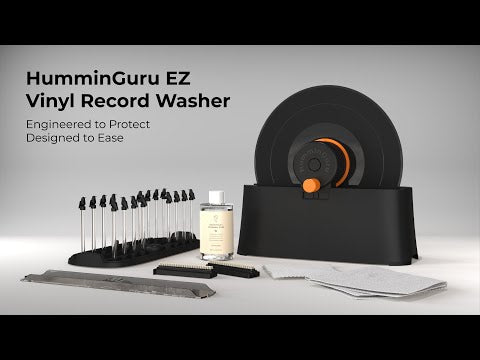 Video of HumminGuru EZ Vinyl Record Washer Demo